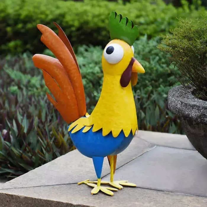 Costco unexpectedly sold out of chickens this week — 22-inch garden statue roosters, that is