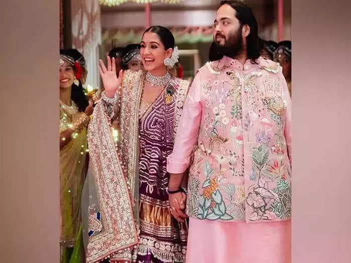 Anant Ambani ties the knot with Radhika Merchant in extravagant wedding ceremony