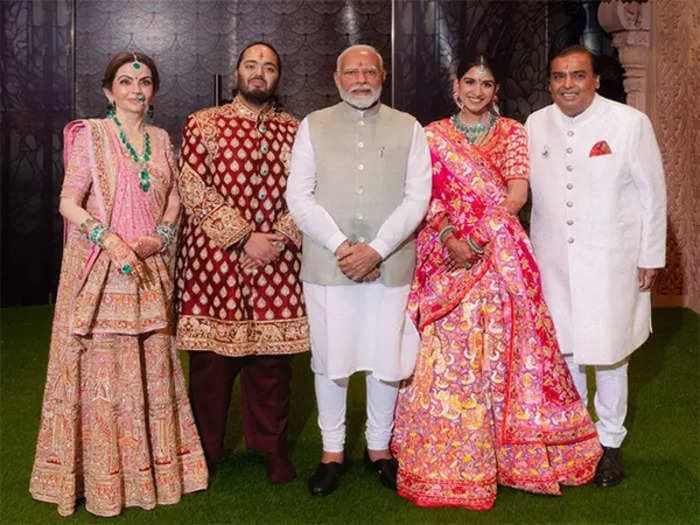 QR Code, colour-coded wristbands, standby medical teams secured the Ambani-Merchant wedding