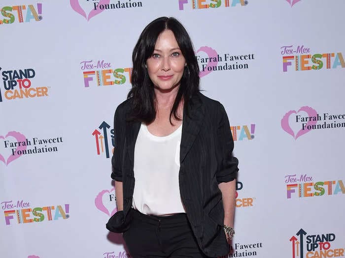 Shannen Doherty's mom and 'Beverly Hills, 90210' co-stars are among those to pay tribute to 'loving and generous' actor