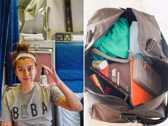 I spent 60 hours on Amtrak trains with a carry-on bag and a backpack. Here are 7 things I regret not packing and 9 items I'm glad I brought.