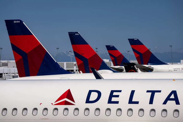 Delta flight attendants dispute policy change after social-media row over Palestine flag pins