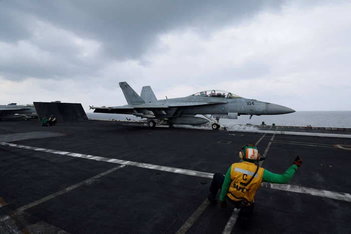 Super Hornet pilot who battled the Houthis became 1st US female aviator to score an air-to-air kill, Navy says     