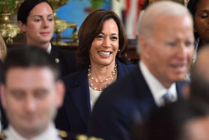 Kamala Harris says Biden stepping down is a 'selfless and patriotic act' and asserts her intention to win the Democratic nomination