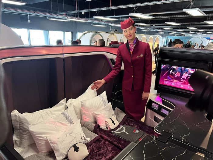 Qatar Airways just unveiled an upgrade to the world's best business class. See inside the new QSuite.