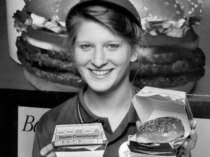 Vintage photos show what it was like to eat at Burger King in the 1980s