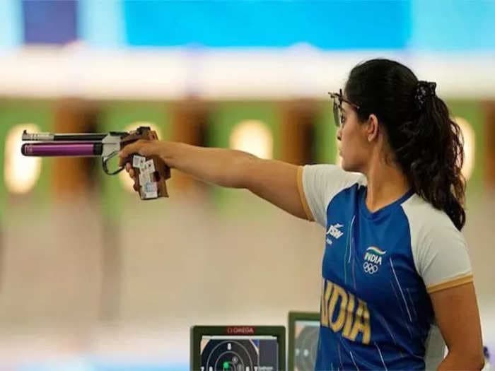 Manu Bhakar scripts history, becomes first India woman to win medal in shooting at Olympics