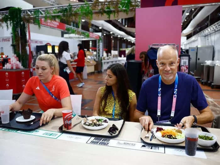 Olympians are calling the food in Paris a 'disaster' — and one team is flying in its own chef