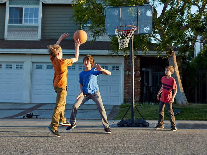 Our neighborhood is our village. We often have meals together and take turns looking after everyone's kids. 