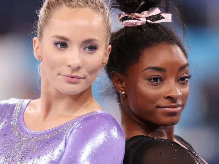 A feud between Simone Biles and her ex-Olympic teammate spilled into public view