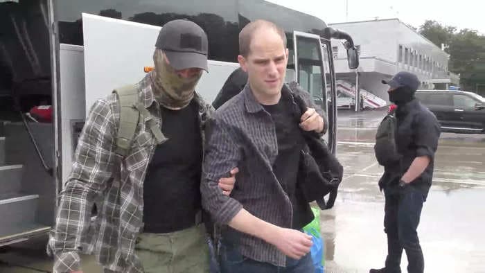 Videos show the moment Americans were freed from Russian captivity after high-stakes prisoner swap     