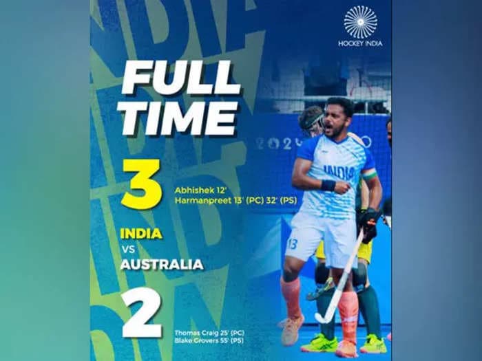 Paris Olympics: India beat Australia for first time in Olympics since 1972, finish 2nd in Pool B