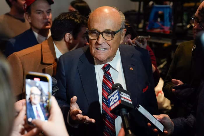 Judge puts liens on Rudy Giuliani's apartments while dismissing his bankruptcy case