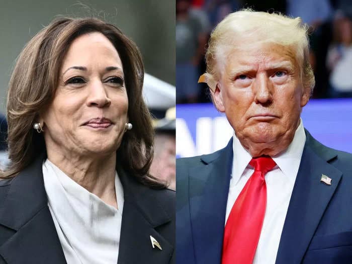 In the battle between Kamala Harris and Donald Trump, clothing says a lot 