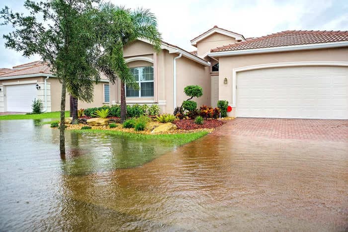 Real estate values in Texas and Florida are being hit by violent weather as insurance costs spike