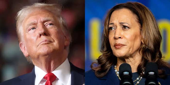 Trump is weaponizing the stock downturn to attack Kamala Harris