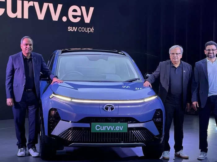 Tata Curvv EV with up to 585 km range launched starting at ₹17.49 lakh