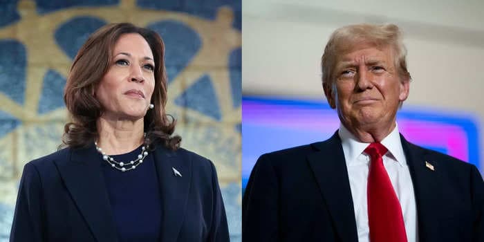 Kamala Harris took a ride on Trump's gilded plane in 1994, book says