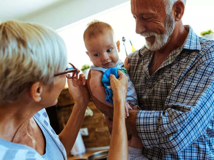 My grandparents were strict and unaffectionate while I was growing up. Everything changed when I had kids.