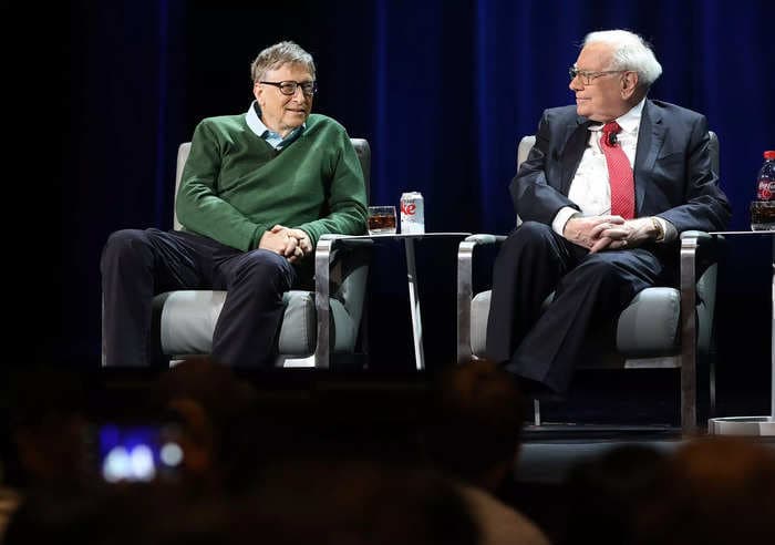 Bill Gates's visits to Warren Buffett were an escape from a jam-packed schedule, new book says