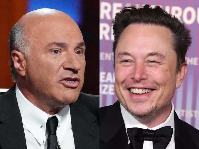 'Shark Tank' star Kevin O'Leary says he thinks Elon Musk is a 'modern day Bruce Wayne'