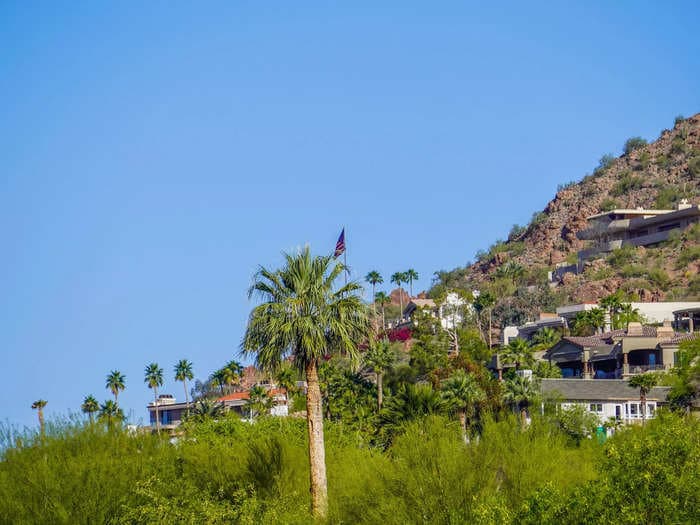 Step inside the richest city in Arizona, where wealthy Californians are flocking for private mountainside estates