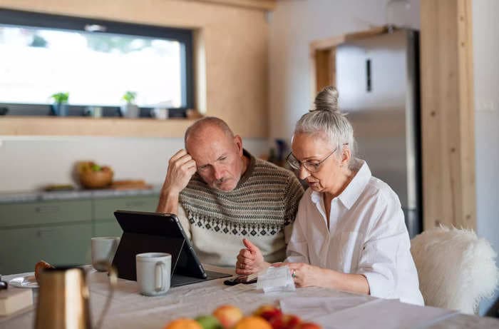 A boomer couple who have pensions after working their whole lives said they're just scraping by after retiring: 'I can't imagine getting by on Social Security alone'