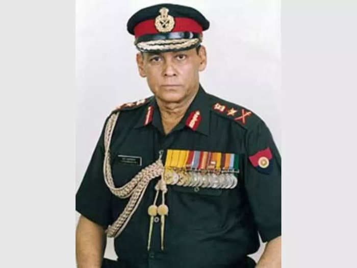 Former Indian Army chief General S Padmanabhan passes away at 83