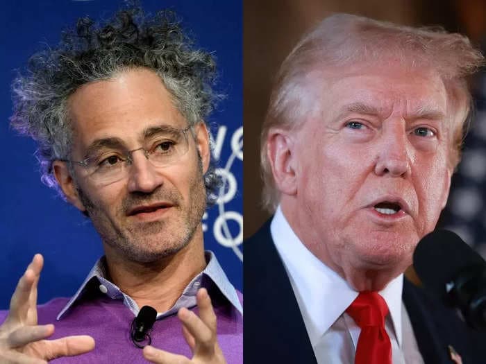 Palantir CEO Alex Karp says Trump's rise is tied to the 'excesses of Silicon Valley'