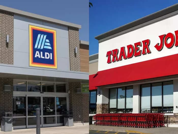 We usually get our groceries at Aldi for $40 a week. I was shocked when I tried using that same budget at Trader Joe's.