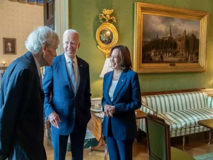 Forever grateful to you: VP Kamala Harris thanks Joe Biden in first remarks at Democratic National Convention in Chicago