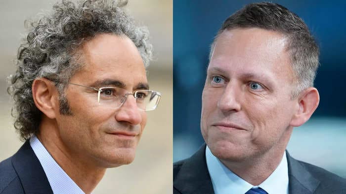 Palantir CEO said cofounder Peter Thiel's support of Trump made it hard to get things done