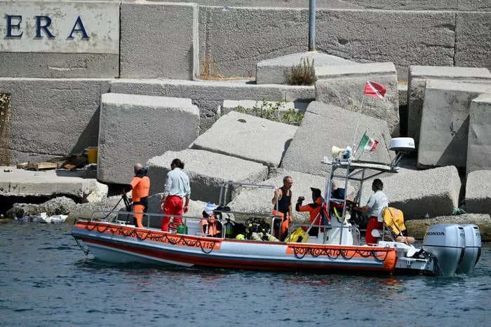 Passengers could still be alive in air pockets inside the sunken superyacht. But it's a long shot and time is running out.