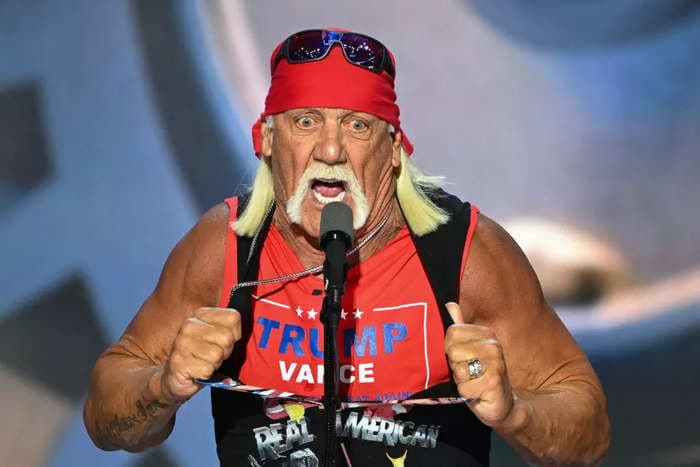 Hulk Hogan proves that Trumpworld can't resist attacking Kamala Harris' racial identity