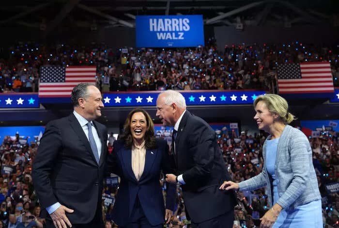 Kamala Harris' men are stepping to the sidelines