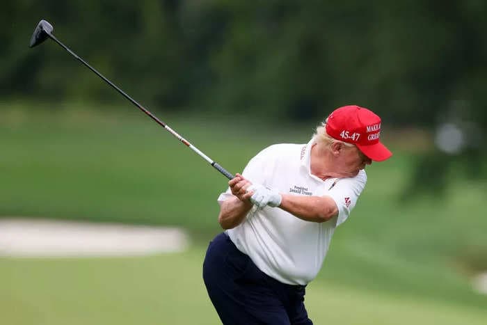 Trump aides are packing his schedule with events to try to stop him from just golfing and sulking: report