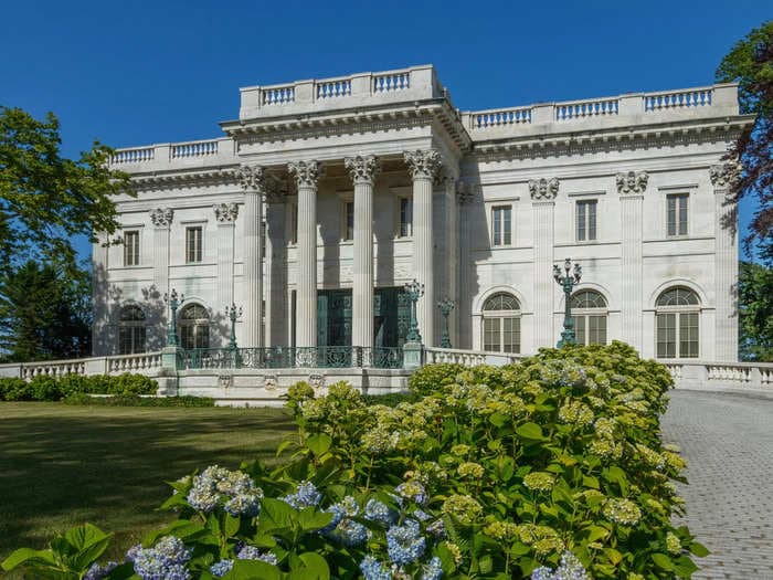 See inside Marble House, a 50-room Gilded Age mansion that a Vanderbilt heir gifted to his wife for her birthday