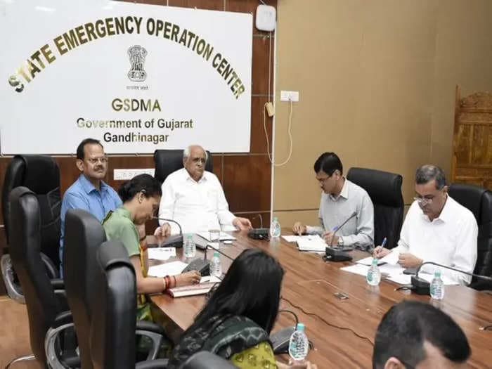 CM Bhupendra Patel reviews Gujarat's flood preparedness