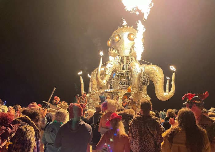 Burning Man, tech bros' favorite festival, got engulfed in a huge dust storm that snarled exits from the desert camp