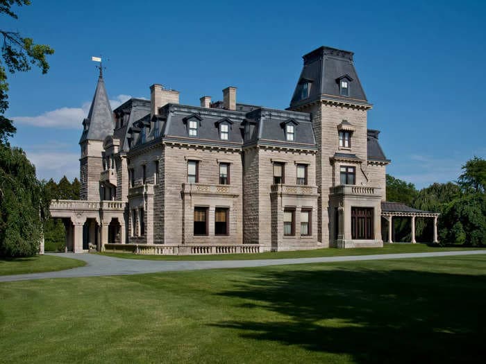 Inside Chateau-sur-Mer, an Italianate-style villa known for its extravagant parties during the Gilded Age