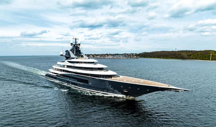 A billionaire NFL owner's superyacht is now available for charter. It'll cost you.