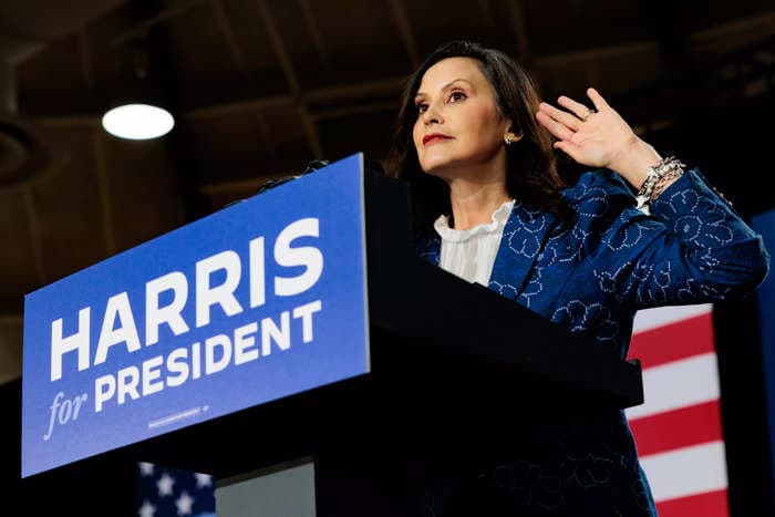 Gretchen Whitmer pushes back against polls showing Kamala Harris with sizable leads in Michigan: 'It's just not true'