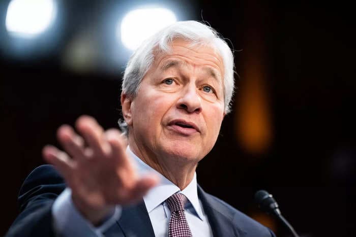 The possibility of stagflation hitting the US economy isn't off the table, JPMorgan chief Jamie Dimon says