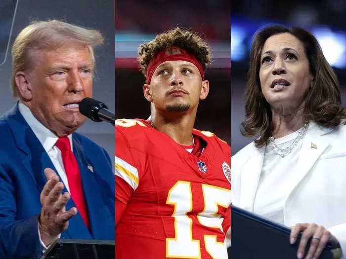 Patrick Mahomes says he won't endorse Trump or Harris