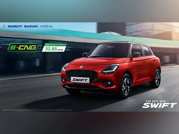 Maruti Suzuki's Epic New Swift S-CNG launched, price starts from Rs 8,19,500