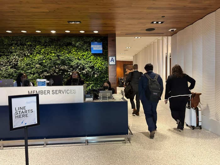 I visited an American Express Centurion Lounge for the first time and realized I've been missing out