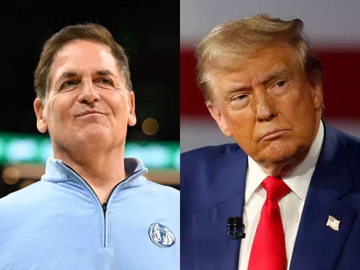 Mark Cuban says he doesn't hate Donald Trump, he just thinks the man was and will be a 'lousy president'