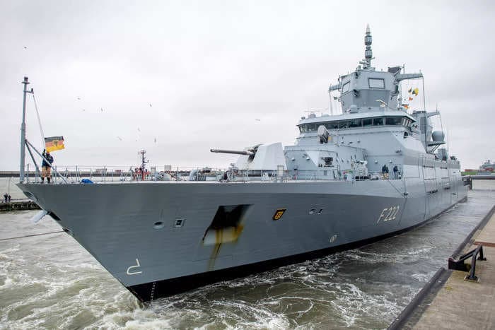 German warships ignored China's complaints and sailed through the Taiwan Strait for the first time in over 2 decades