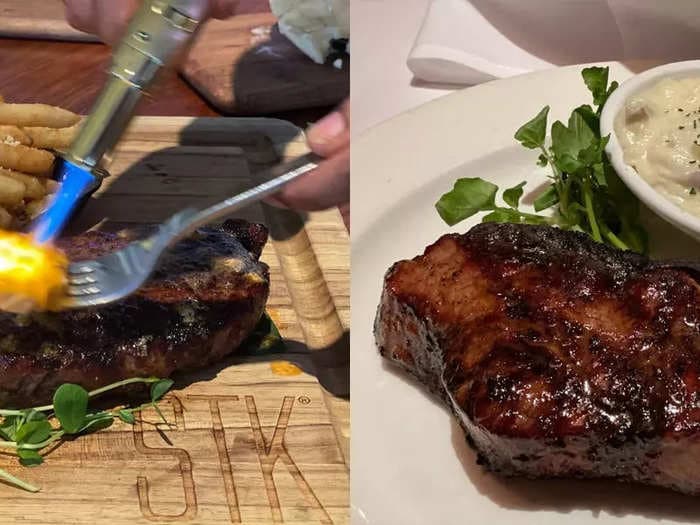 I ordered the same meal at STK and Capital Grille. One steak was the best I've ever had, but the other was the opposite.