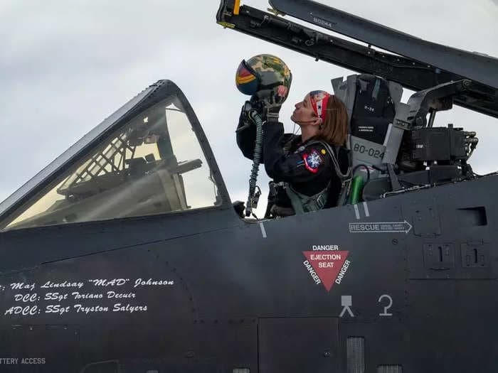 The first female commander of the Air Force's A-10 demo team reflects on flying the Warthog on the eve of its retirement